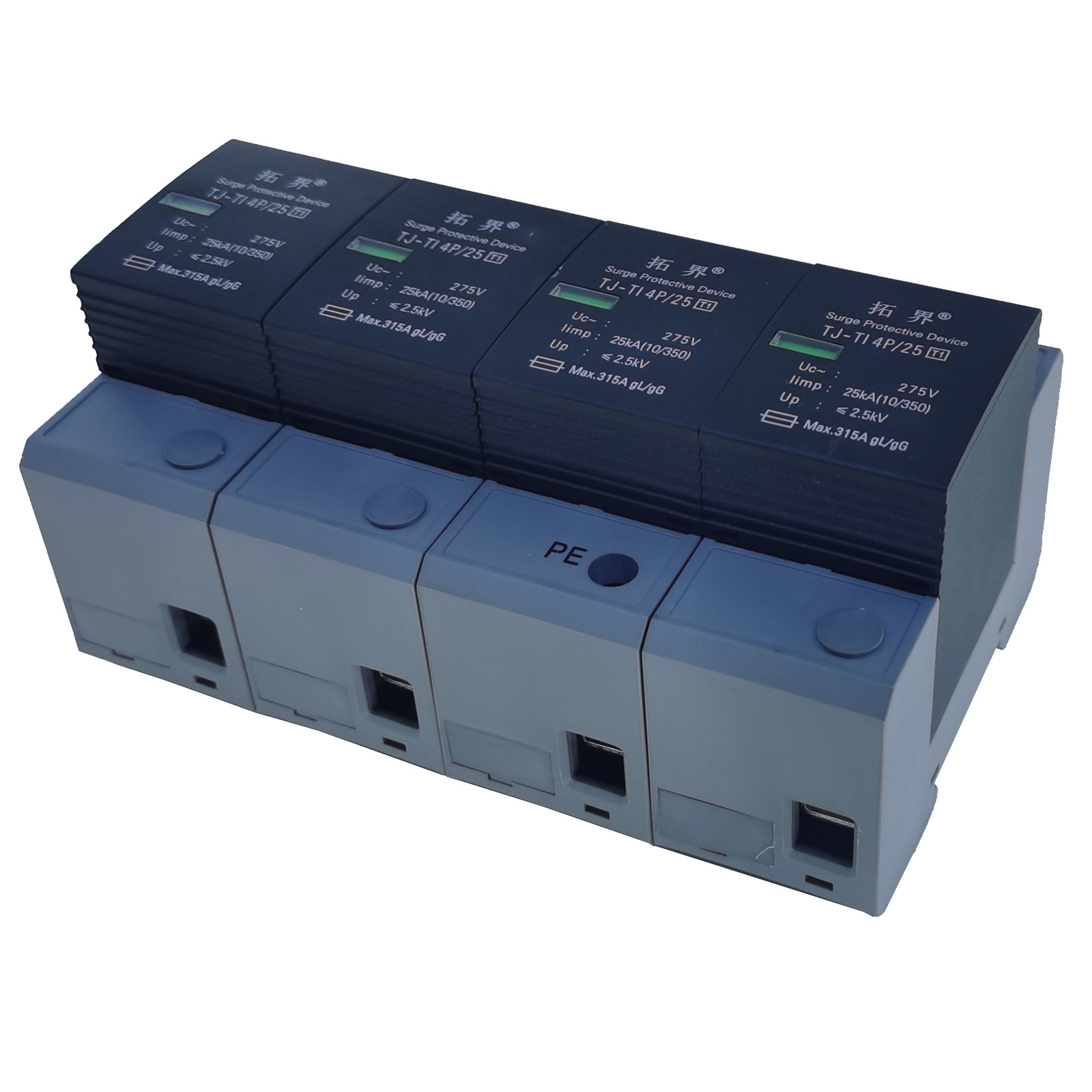 380V一級電源防雷TJ-TI 4P/25